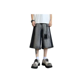 CORNILOT Denim Shorts Unisex Black