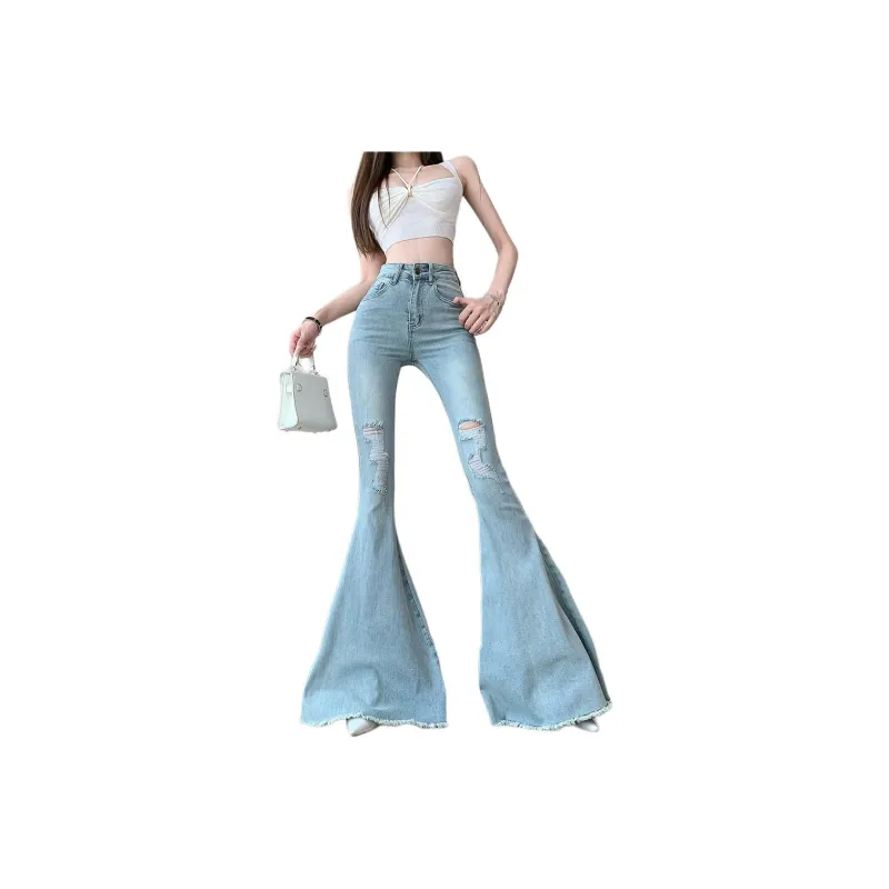 Dior Beauty Jeans Women's Light Blue-0