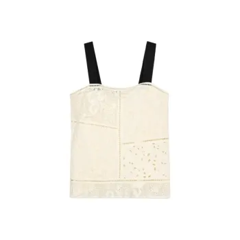 ZARA Tank Tops Women's White