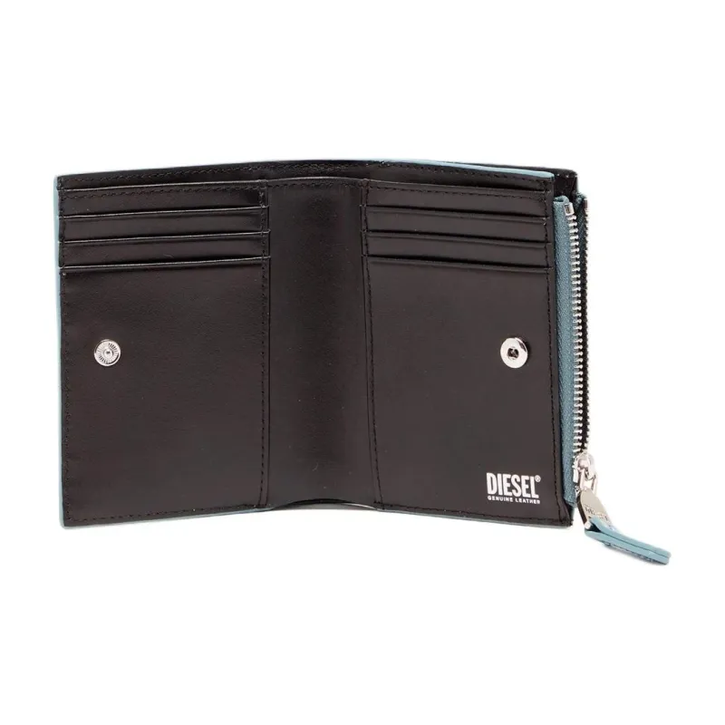 DIESEL Cow Leather Wallet Women's Blue-2