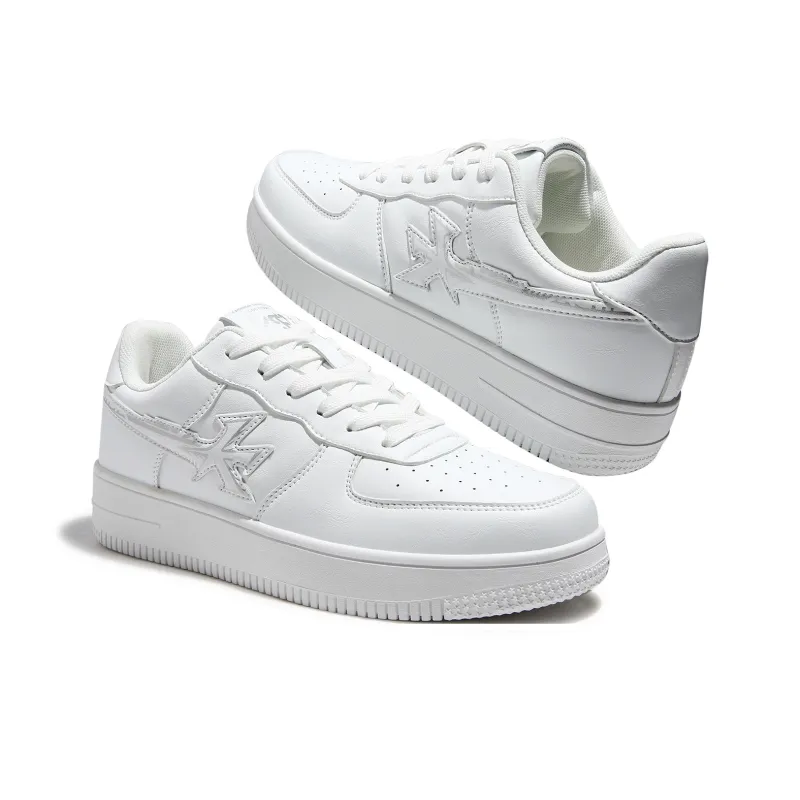 KFT Anti-Slip And Wear-Resistant Lightweight Height Increasing Low-Top Skateboard Shoes Unisex-23