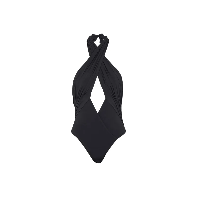 BALMAIN SS25 One piece Swimsuit Women's Black-0