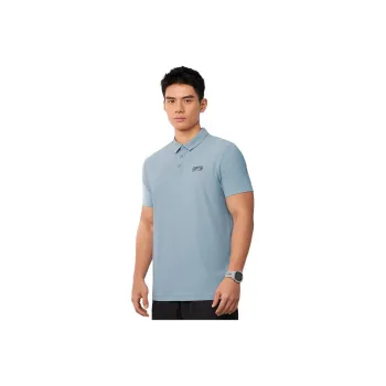 361° Polo Shirt Men's Island Gray Blue