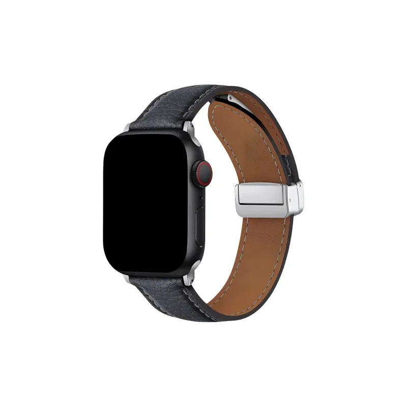 KVZUVUU Apple Compatibility Watch Band Leather-8