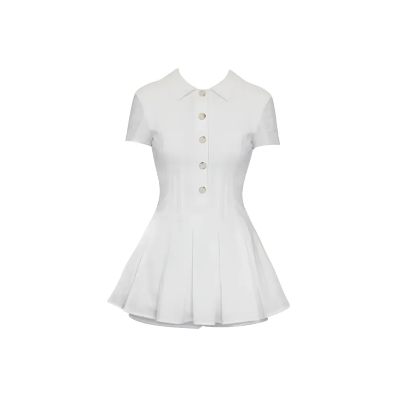 GUAILILUOLI Short Sleeved Dress Women's-0