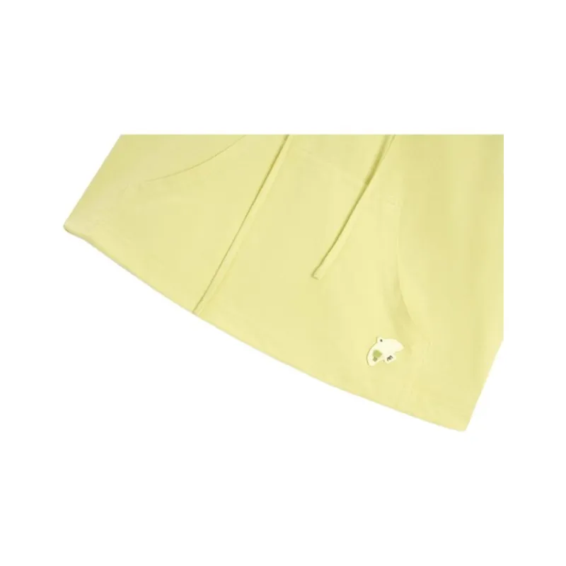 Fragment Crop Tops Women's Green Yellow-3