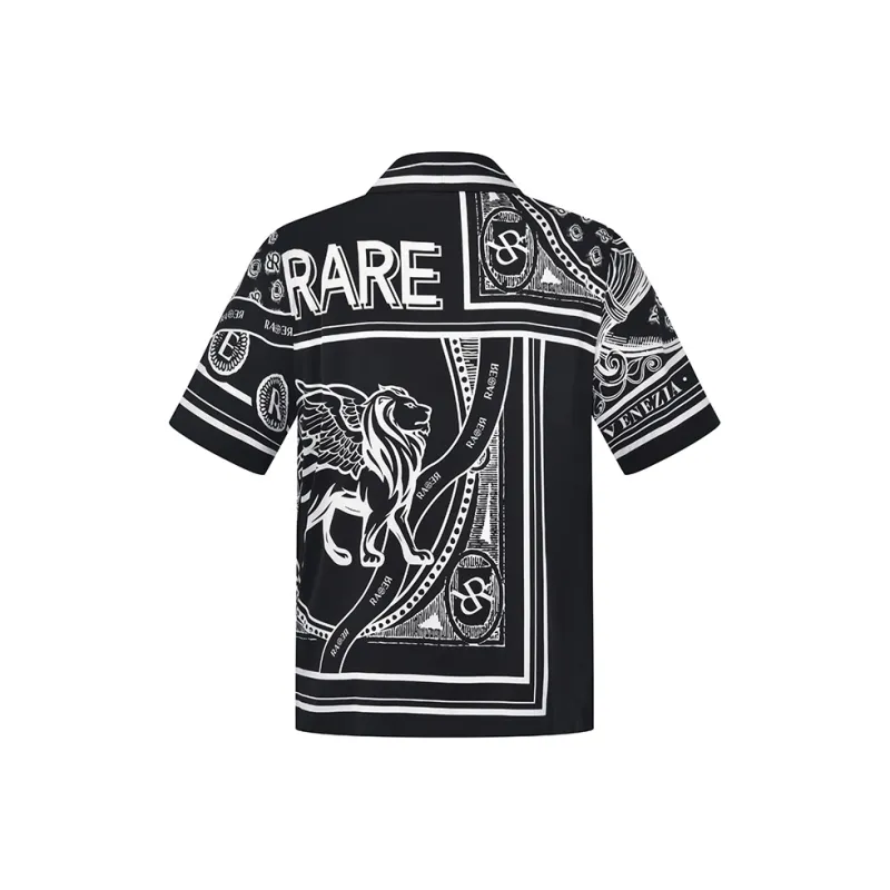 RARE Shirts Men Black/White-1