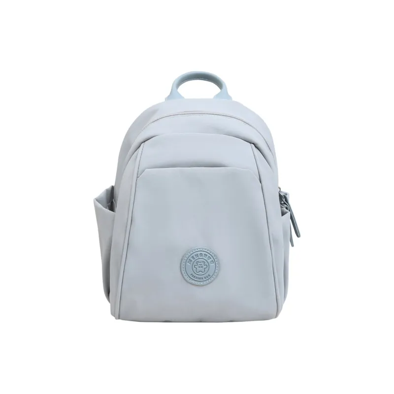MARKANGARO Fabric Backpack Women's White/Black/Blue/Khaki/Green-7