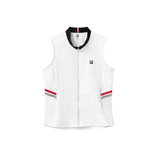 FILA Golf Collection Athletics Vest Women's Jade White