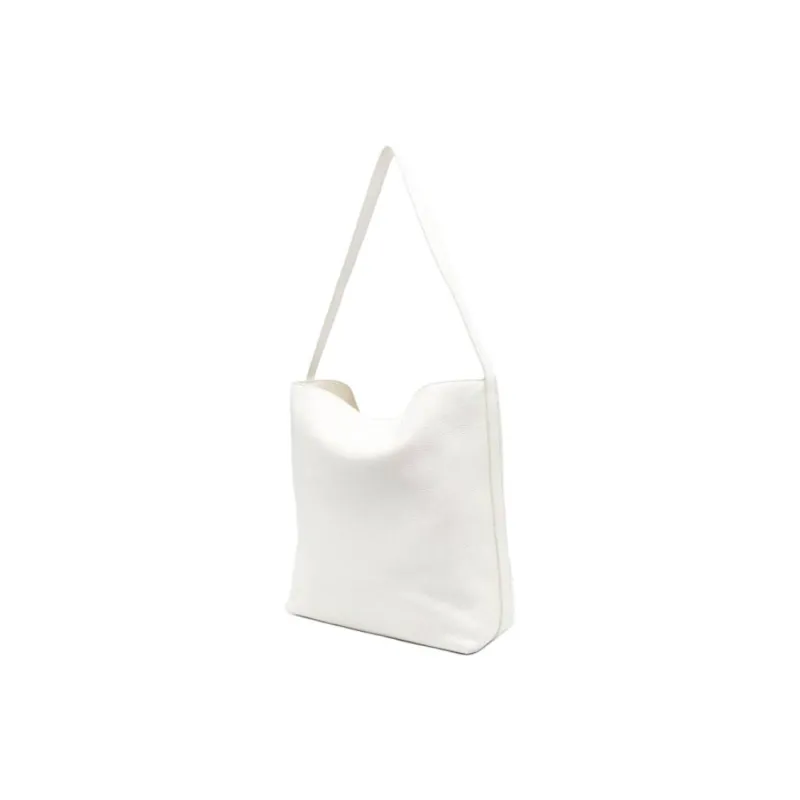 AESTHER EKME Calfskin Shoulder Bag Women's White-1