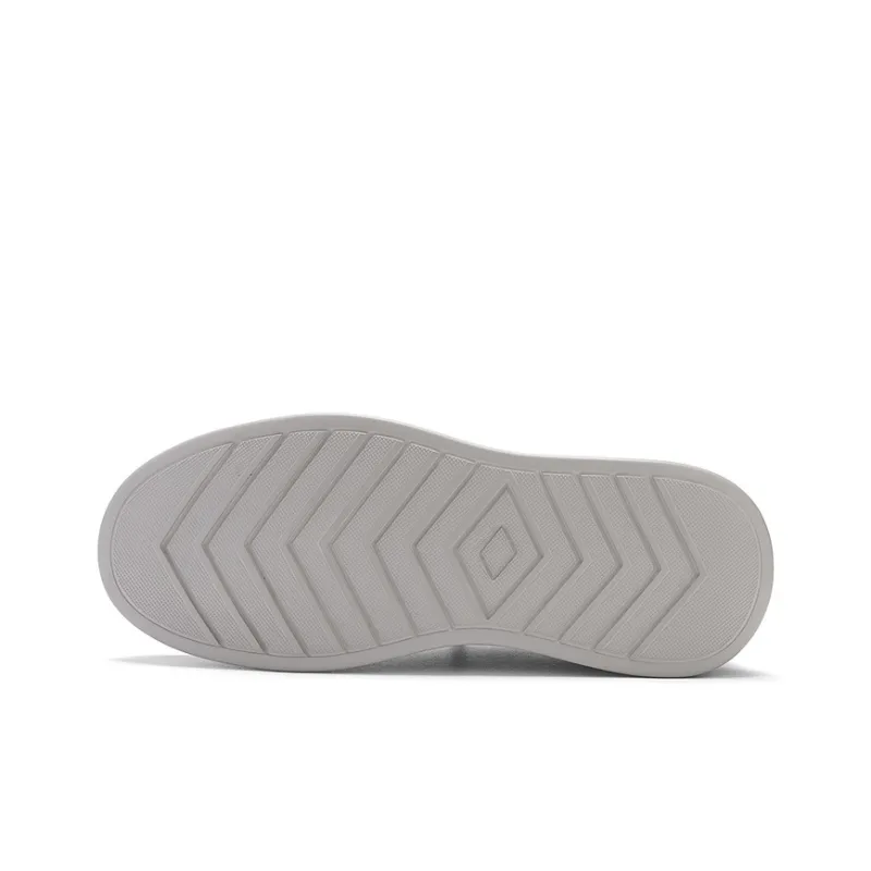 NAVIGARE Height Increasing Low Top Skateboard Shoes Men's Gray-5