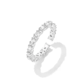 DODOGOGO Alloy, Synthetic Cubic Zirconia Rings Women's