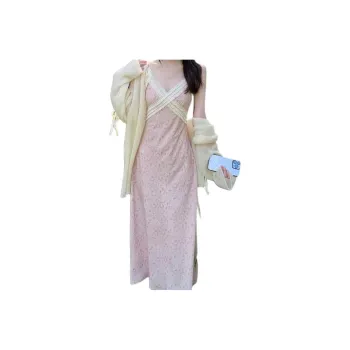 Dior Beauty Slip Dresses Women's Pink Camisole Dress