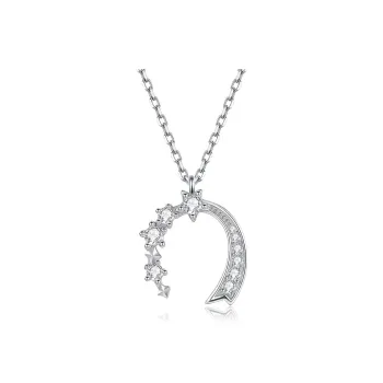 ALI THE FOX S925 Silver Necklaces Women's