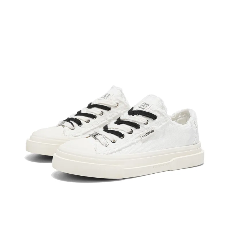 OUGLEMEN Wrapping, Wear Resistant And Non Slip Low Top Canvas Shoes Men's Box-8