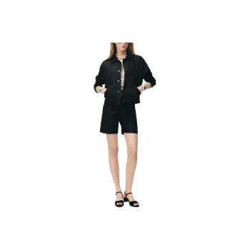 CHANEL 25M Coco Beach Collection Casual Shorts Women's Black