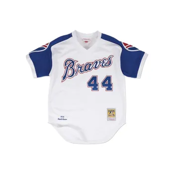 Mitchell Ness Atlanta Braves Cooperstown Collection 1974 Hank Aaron Authentic Jersey