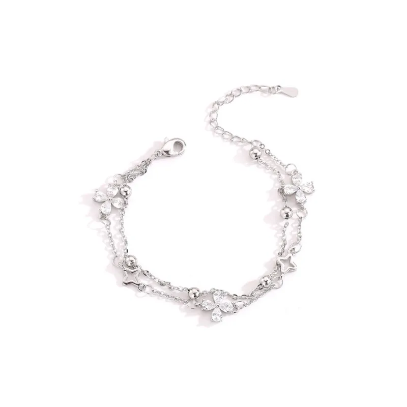 CLARKIA FLOWER Copper Bracelets Women's-3