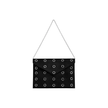 REBECCA MINKOFF Leather Shoulder Bag Women's Black