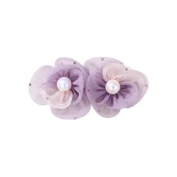 CHIMERA Silk Chiffon Hair Clips Women's
