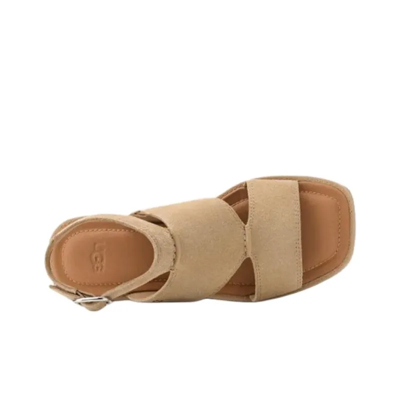 UGG Delray One Strap Sandals Women's Brown-4