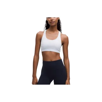 Lululemon InvigorateLuxtreme™ Mesh Logo Bra Medium Support Sports Underwear Women's
