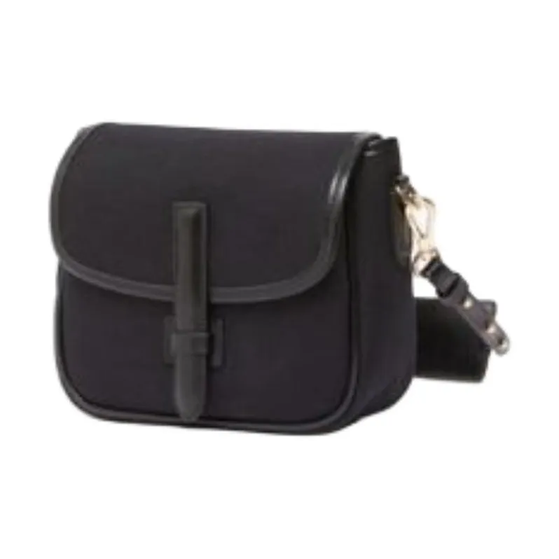 WEEKEND MaxMara Cotton Shoulder Bag Women's Black-1