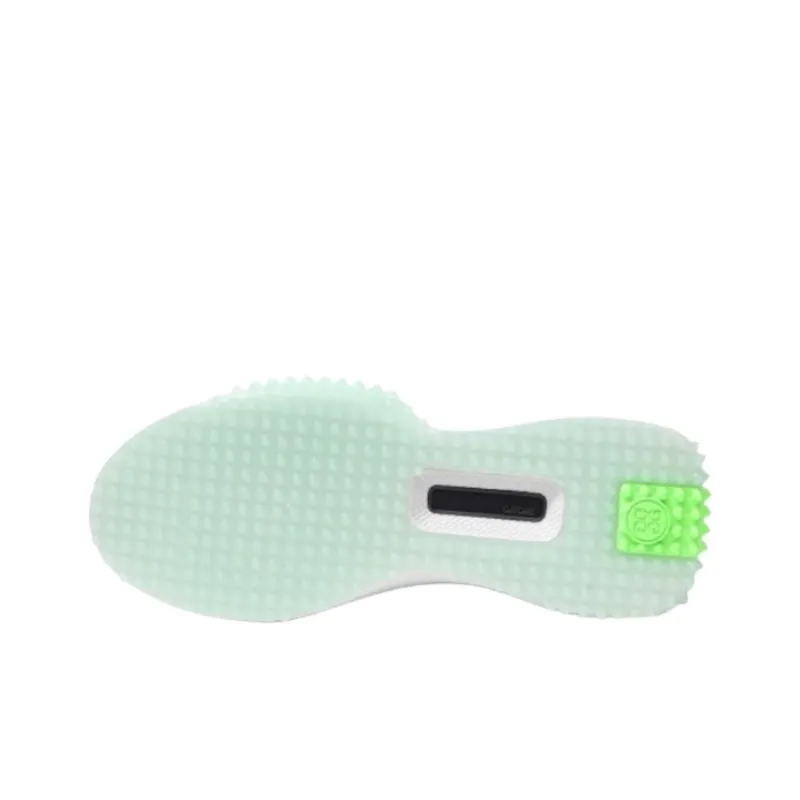 GFORE Slip Resistant, Abrasion Resistant, Waterproof Low Top Golf Shoes Women's White Cyan-5