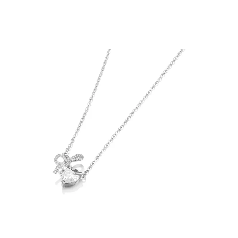 Clect Synthetic Cubic Zirconia Necklaces Women's-1