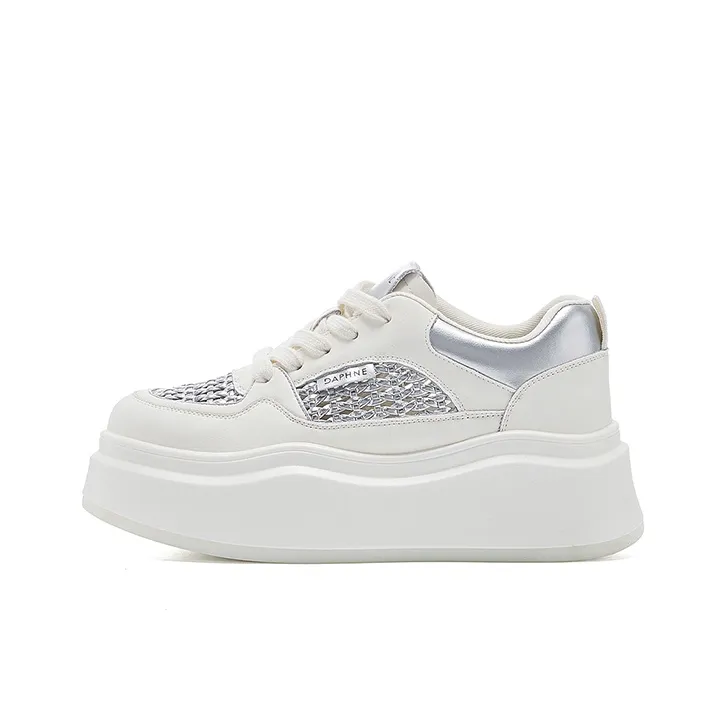 DAPHNE Anti Slip Wear Resistant Low Top Skateboard Shoes Women's-6