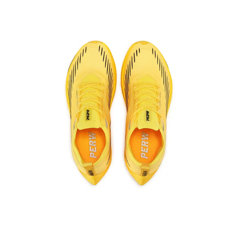 PERW Running Shoes Unisex Low Top Tulip Yellow-3