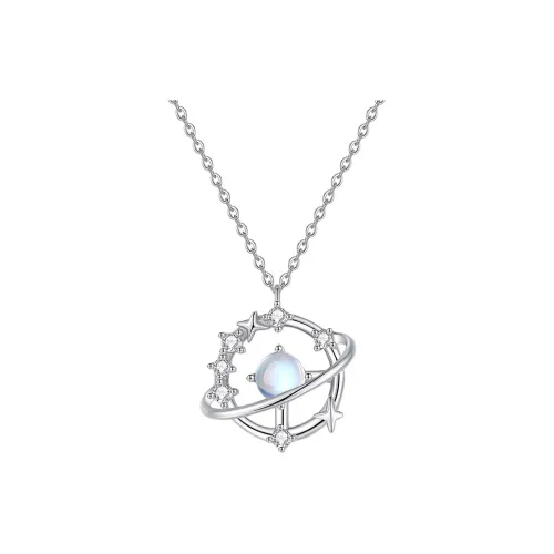 ALI THE FOX S925 Silver Necklaces Women's