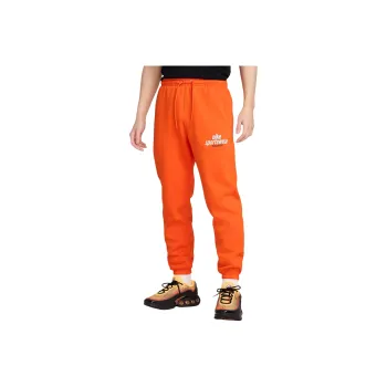 Nike Knitted Sweatpants Men's Orange