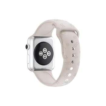 KVZUVUU Apple Compatibility Watch Band Silicone Material