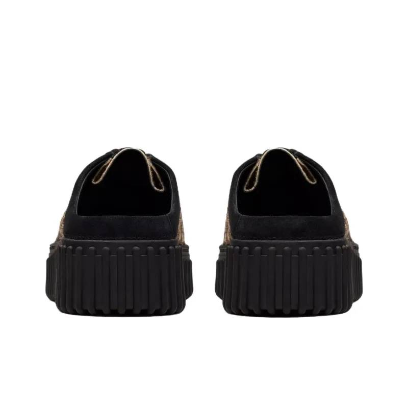 Clarks Rubber Sole Abrasion Resistant Closed Toe Slippers Women's Leopard Print-4