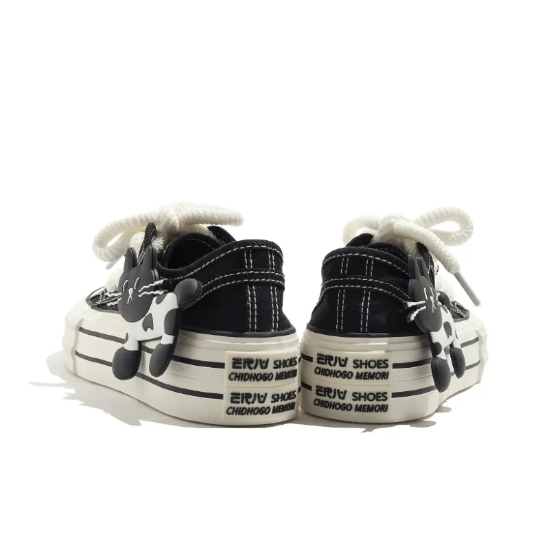 MEAKKEA Breathable Coverage Balance Low Top Canvas Shoes Women's-6