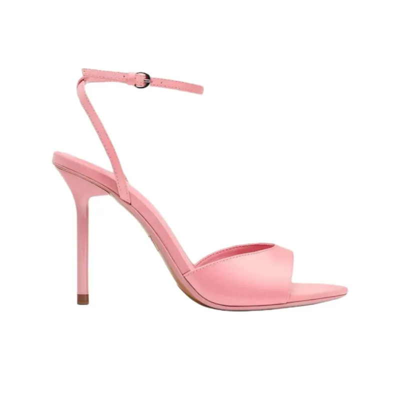 ZARA One Strap Sandals 10.5cm Women's Pink-1