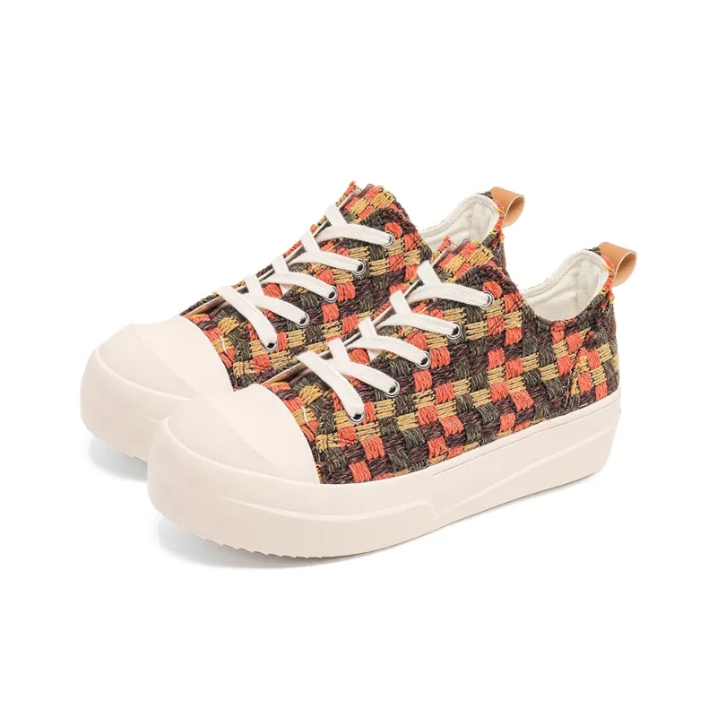 Gai Renpu Anti Slip And Wear Resistant Height Increasing Low Top Skateboard Shoes Men's-18