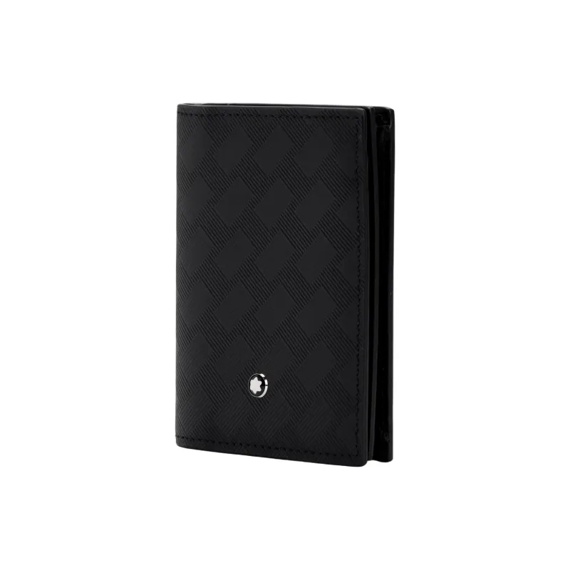 MONTBLANC Cow Leather Card Holder Men's Black-1