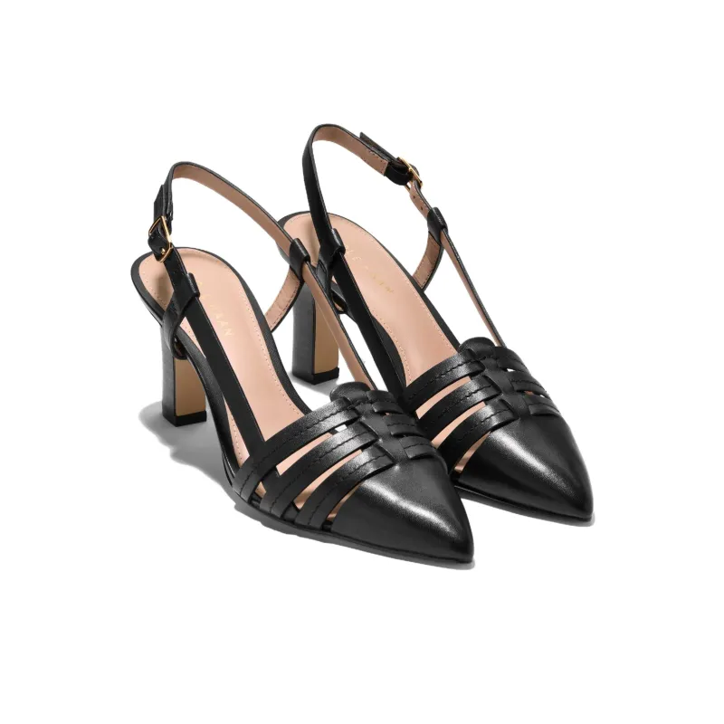 COLE HAAN Collection Chunky Heel High Heels Women's Black-2