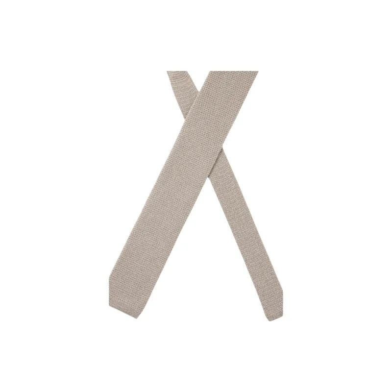 HUGO BOSS Silk, Mulberry Silk Ties Unisex Beige-2
