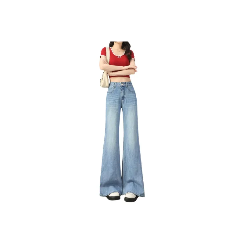 Weixi Jeans Women's Sky Blue-0
