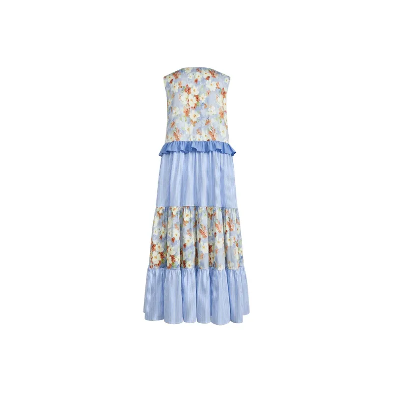 KUOSE Sleeveless Dresses Women's Multicolor-1
