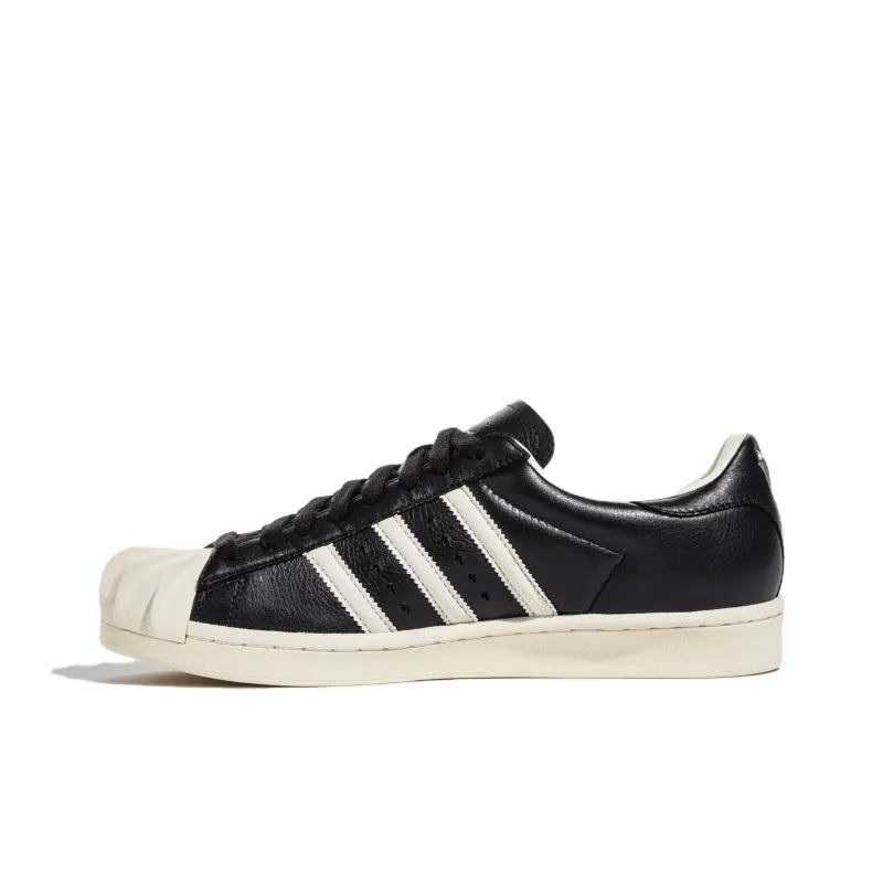 THUG CLUB x Adidas Originals SUPERSTAR Anti Slip Wear Resistant Low Top Skateboard Shoes Unisex Black White-2