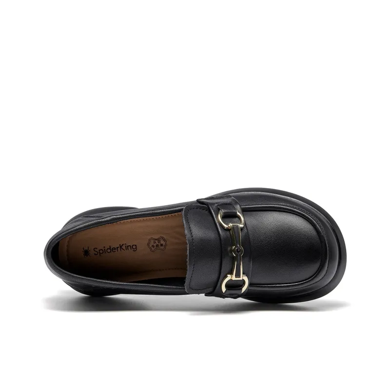 Spider King Loafers Women's Black-2