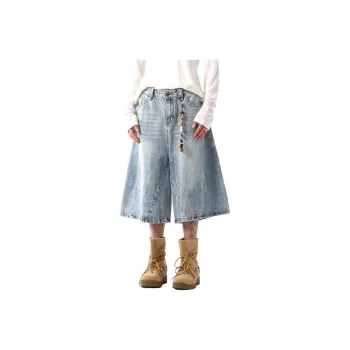 CORNILOT Denim Shorts Unisex Blue