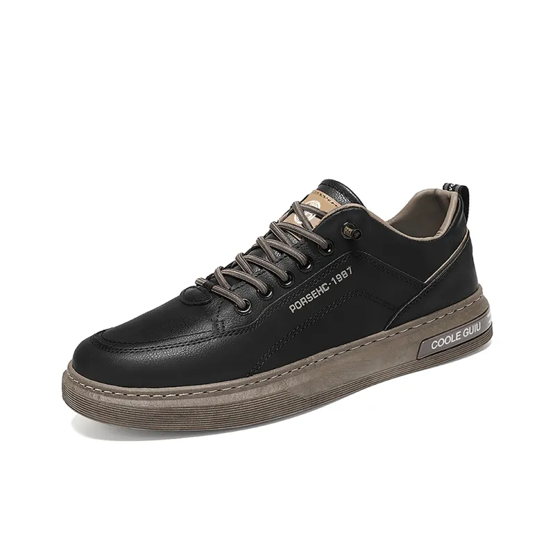Yi Jiabao Anti Slip Wear Resistant Low Top Skateboard Shoes Men's-3