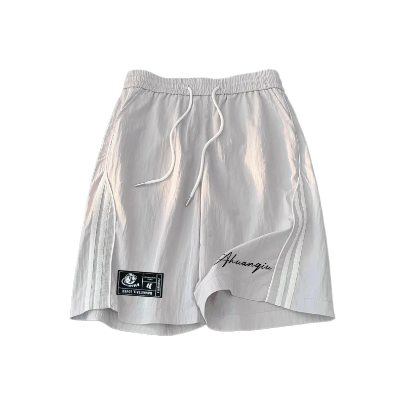 HUANQIU Casual Shorts Unisex-9