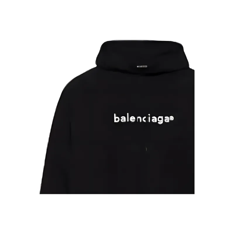 Balenciaga Women'ss New Copyright Medium Fit Hoodie-4