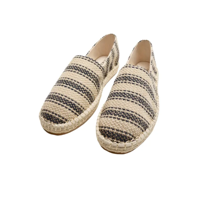 ZARA Espadrilles Men's Beige Black-2